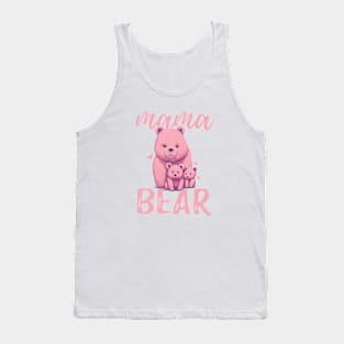 Pink Mama Bear Tank Top